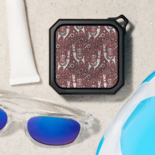 Funny Llamas Pattern Bluetooth Speaker