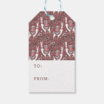 Funny Llamas Pattern Gift Tags