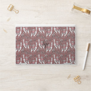 Funny Llamas Pattern HP Laptop Skin