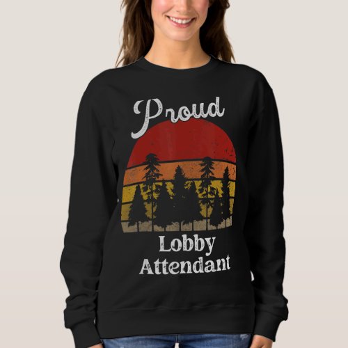 Funny Lobby Attendant Shirts Job Title Professions