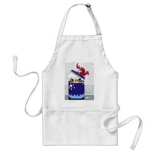 Funny Lobster Adult Apron