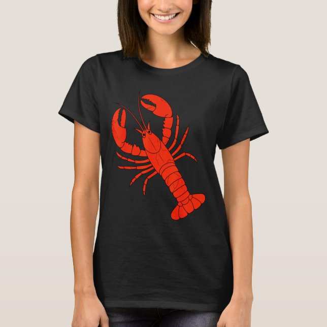Funny Lobster Design For Men Women Kids Animal Lob T-Shirt (Front)