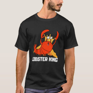Funny Lobster Design For Men Women Seafood Lovers T-Shirt