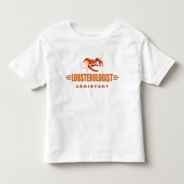 Funny Lobster Toddler T-shirt (Front)