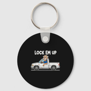 Funny Lock Em Up Private Property  Keychain