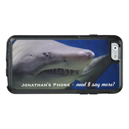 Funny Lol Great White Shark Personalized Monogram Otterbox Iphone 6/6s