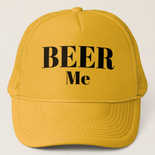 Funny LOL Novelty baseball BEER ME Trucker Hat