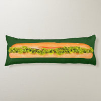 Funny Long Sandwich Bed Pillow