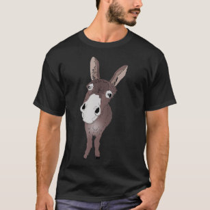 Donkey Lover Gift Cute Donkey T Shirt Funny Donkey TShirt I Like Donkeys Shirt Donkey T-Shirt Farm Animal Birthday Donkey Lover Shirt