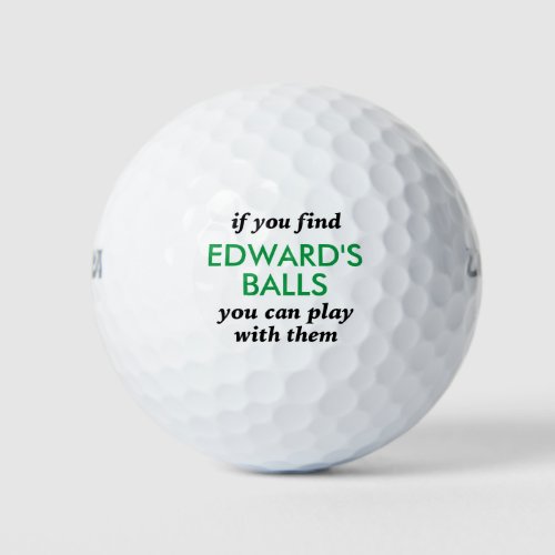 Funny Lost Ball Quote Personalized