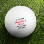 Funny Lost Ball Quote with Custom Name