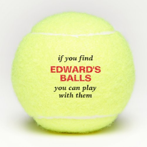 Funny Lost Ball Quote with Personalized Name