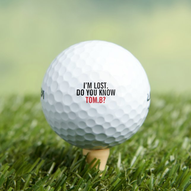 Funny Lost Golf Ball Custom Name Quote (Insitu Tee)