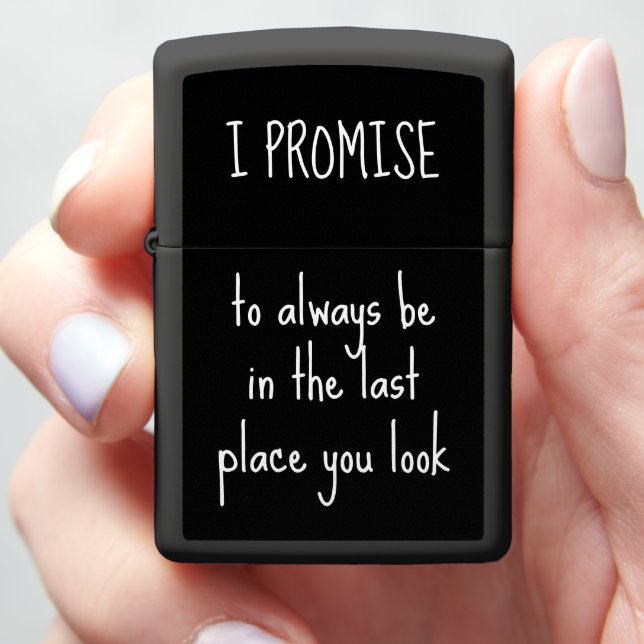 Funny Lost Lighter Promise (In Hand)