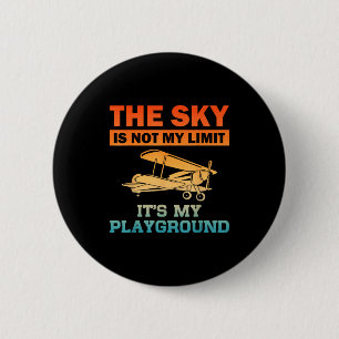 Funny Lot Design For Men Women Aviation Airplane L Button