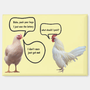 Funny Lottery Magnet