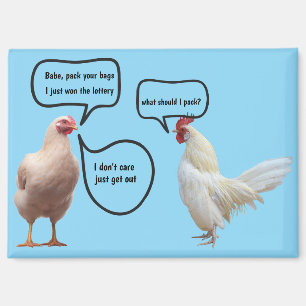 Funny Lottery Magnet