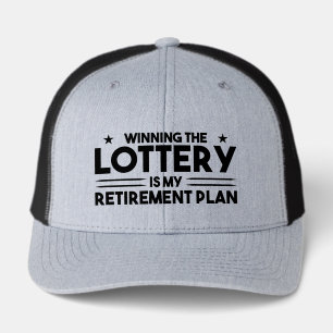 Funny lottery winning retirement plan
