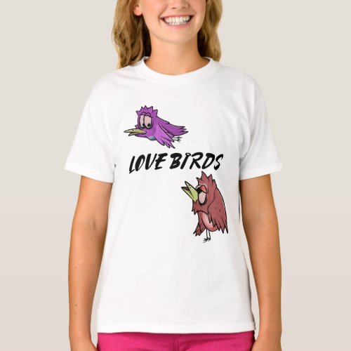 Funny  love birds relationships design T_Shirt