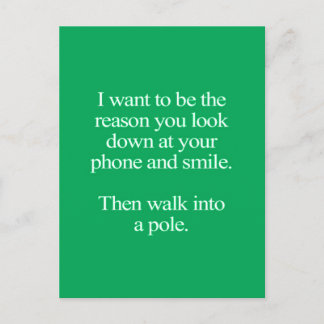 FUNNY LOVE CRUSH QUOTES SAYINGS EXPRESSIONS TEXT M POSTCARD