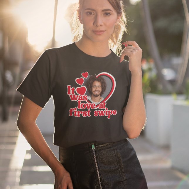 Funny Love Heart Photo  T-Shirt (Creator Uploaded)