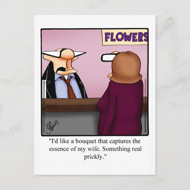 Funny Love And Marriage Humor Postcard Zazzle