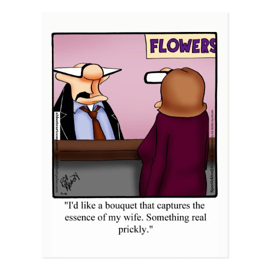  Funny  Love Marriage Humor  Postcard Zazzle com