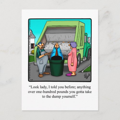 Funny Love  Marriage Humor Postcard
