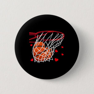 Funny Love Sketll Heart Shape Happy Valentine's Da Button