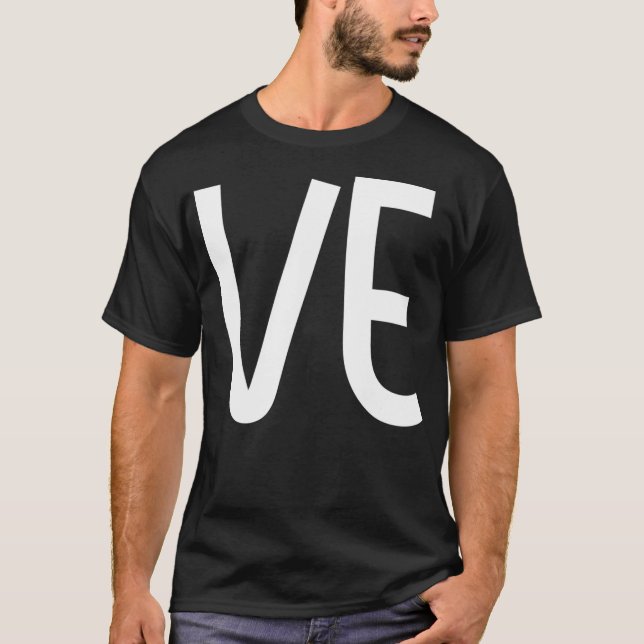 Funny Love Valentines Day Cute VDay Pajama Matchin T-Shirt (Front)
