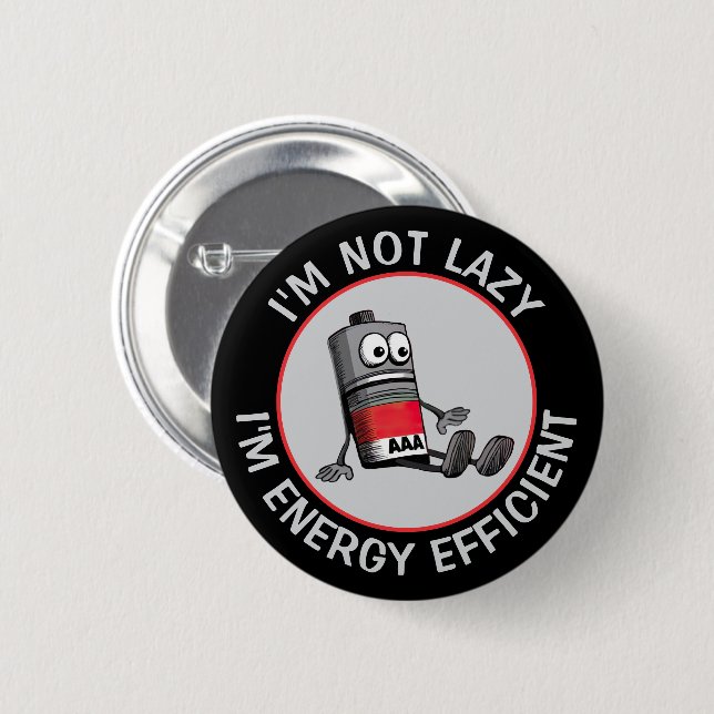 Funny Low Battery Button (Front & Back)