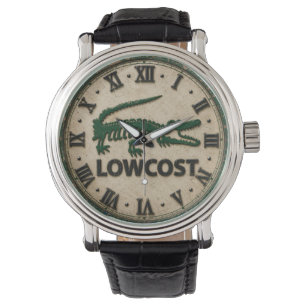 Funny Lowcost Alligator Rustic Crocodile Farmhous Watch