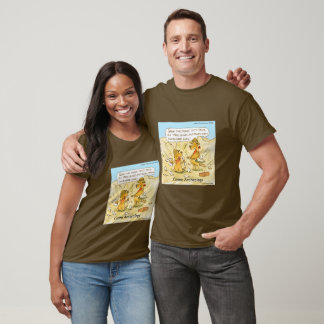 Funny LTCartoons Canine Archeology Cartoon T-Shirt
