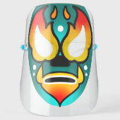 Funny Lucha Libre Luchador Wrestling Theme Face Shield (Front)