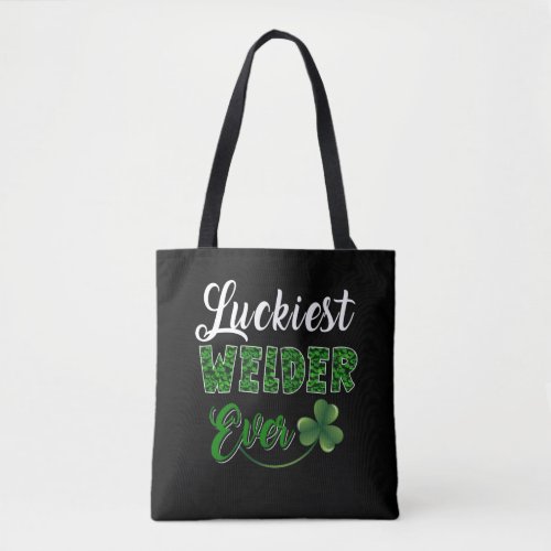 Funny Luckiest Welder Ever Gifts Tote Bag