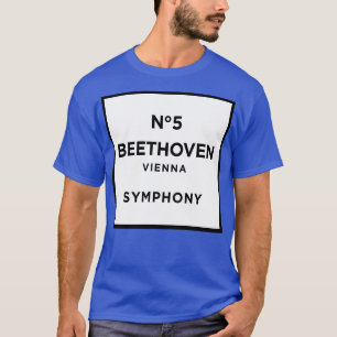 Funny Ludwig van Beethoven Parody 5th Symphony Fun T-Shirt