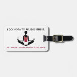 Funny Luggage Tag at Zazzle