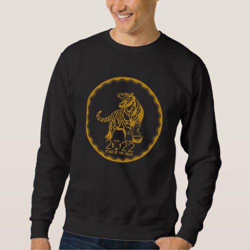 Funny Lunar Chinese New Year of the Tiger 2022 Sweatshirt
