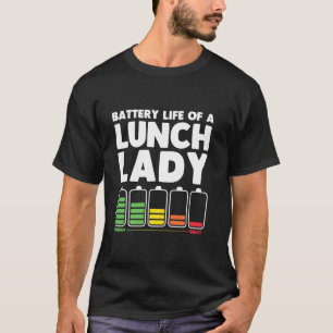 Funny Lunch Lady For Men Women Cafeteria Lunch Mon T-Shirt