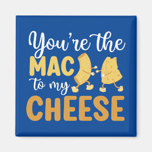 Funny Mac and Cheese Best Friends Valentines Day Magnet