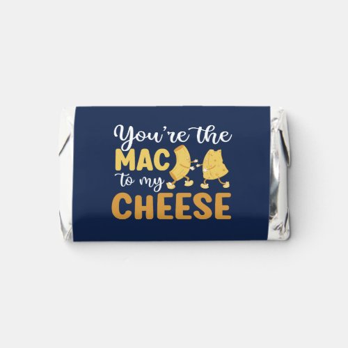 Funny Mac and Cheese Cute Love Pun Valentines Day Hersheys Miniatures