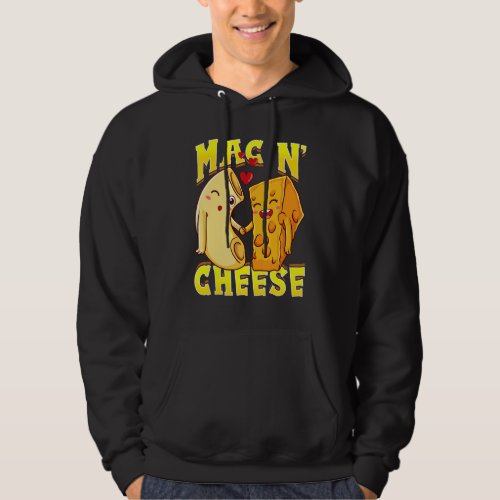 Funny Mac N Cheese Macaroni And Cheese Pair Pasta  Hoodie