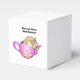  Funny Mad Hatter Dormouse Alice in Wonderland Favor Boxes