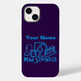 Funny Mad Scientist Laboratory Case-Mate iPhone 14 Case
