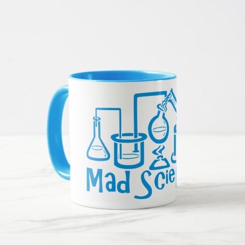 Funny Mad Scientist Laboratory Mug