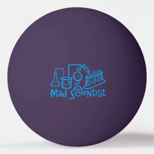 Funny Mad Scientist Laboratory Ping Pong Ball