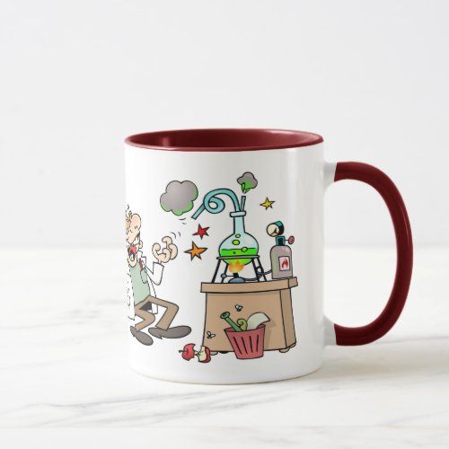 Funny Mad Scientist Mug