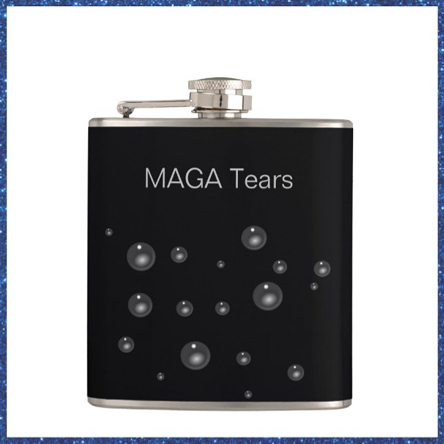 Funny MAGA Tears Flask (Creator Uploaded)