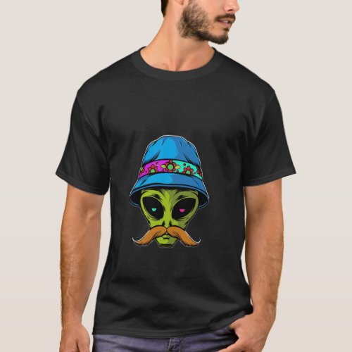 Funny   magic alien Classic  T_Shirt