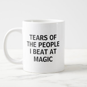 Funny Magic Gamer Tears of Opponents Giant Coffee Mug